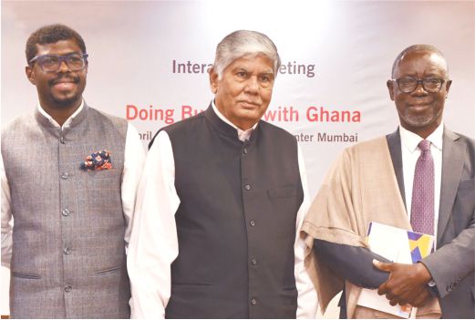 Ghana invites investment from Indian mineral refining firms, says H.E. Mr. Asomach-Cheremeh