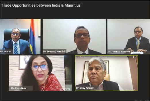 WTC Mumbai’s digital trade platform will harness the benefits conferred by the India-Mauritius CECPA, says Minister Bholah