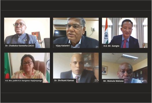India contributes to industrialization, poverty elimination in Zambia, says H.E. Mr. Gangte
