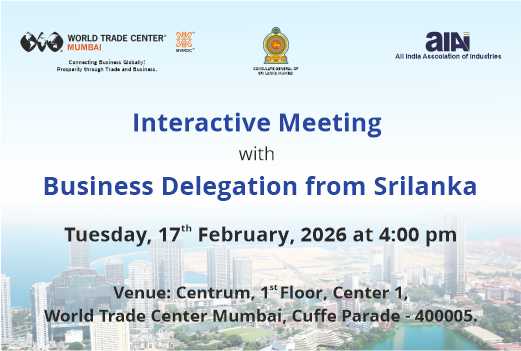Interactive Meeting with Business Delegation from Srilanka